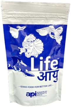 Life Aayu Pellet Fish Food for Freshwater Fishes (Small, Pack of 1)