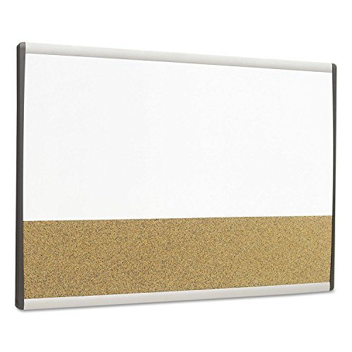 Acco Quartet Arc tableau blanc magnétique effaçable cadre alu
