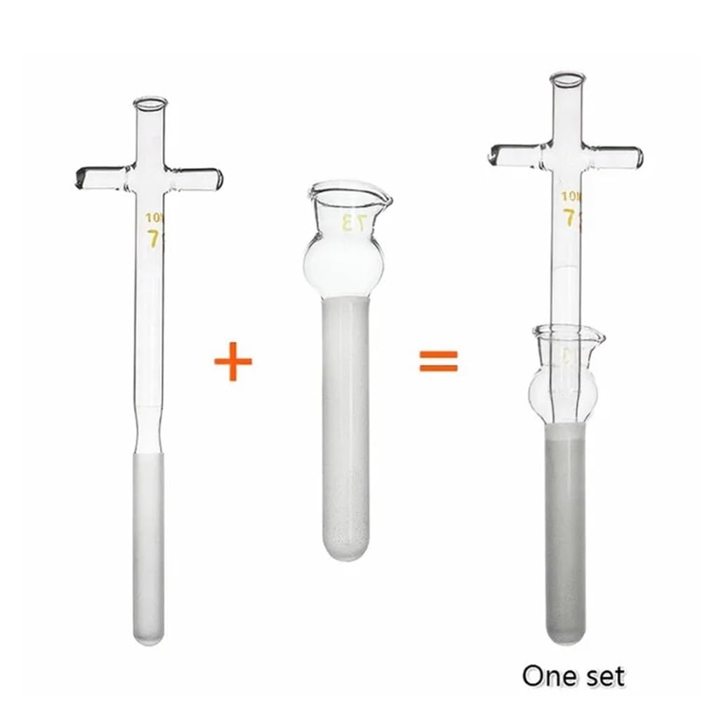 5 sztuk homogenizator szkło szlifowanie rura 3 ml do szlifowania szkła tłuczek wyposażenie laboratoryjne