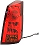 Evan-Fischer Tail Light Assembly Compatible with 2004-2007 Cadillac CTS From 1-4-2004 Passenger Side
