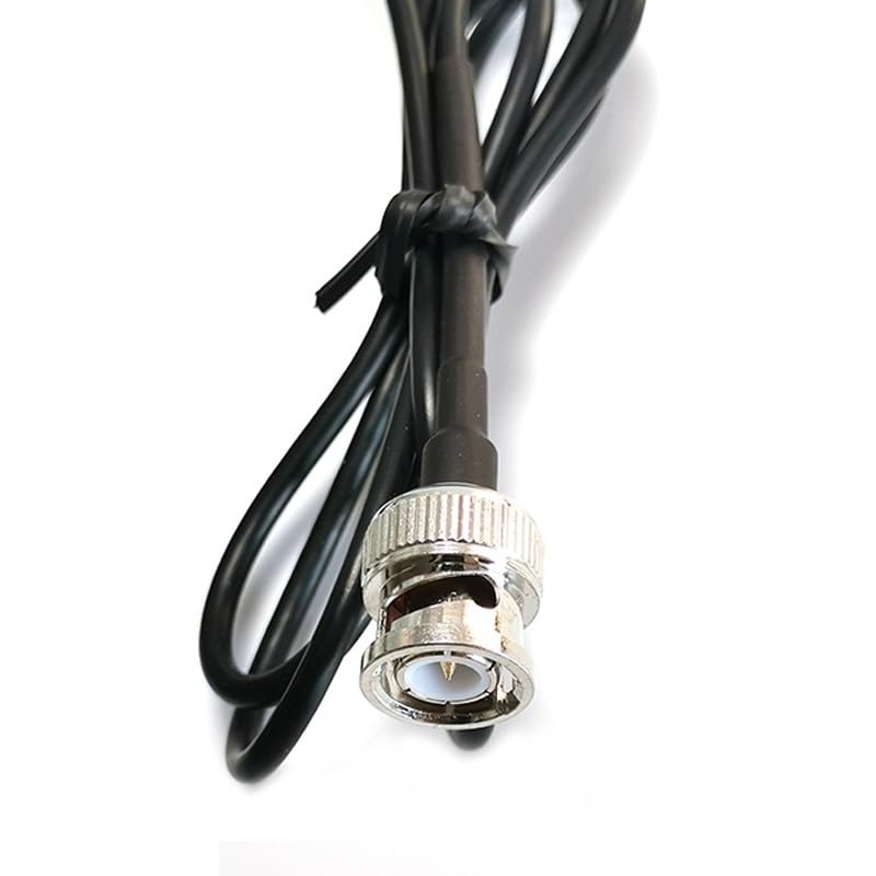 Replacement Conductivity Sensor Probe Electrode BNC Connector Cell Constant 0.1 1 10 lab use(Cell Constant 10)