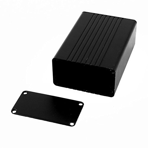 Aexit caja de aluminio extruido 83x55x30mm negra miniatura 2