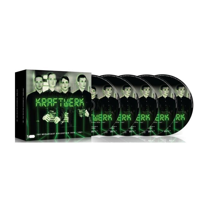 Kraftwerk. The Broadcast Collection 1970-1981. 5 CDs.