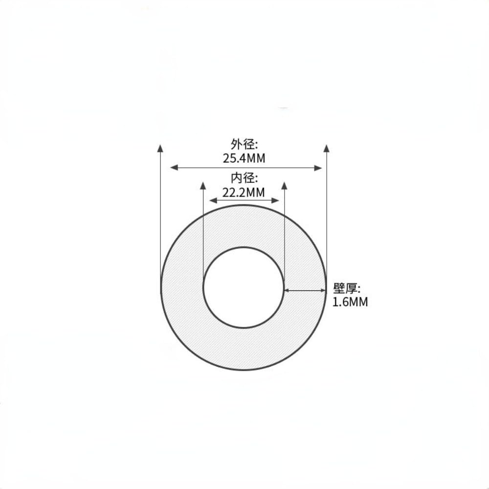 Tubo in Teflon PTFE trasparente 10m OD3.17-36mm ID4mm x OD6mm