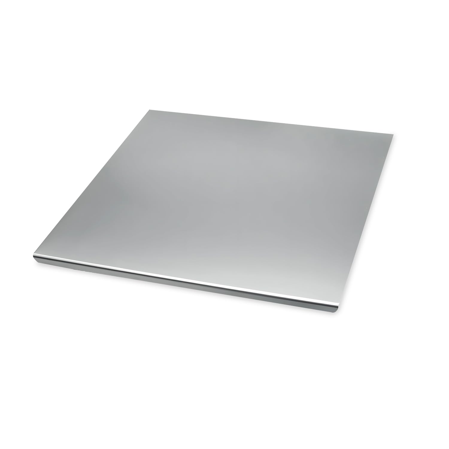 Avilia - Tagliere Acciaio Inox 40x50cm Antibatterico per Impastare e Cucina Professionale, Piano di lavoro igienico - per impastare Pane, Pizza, Dolci