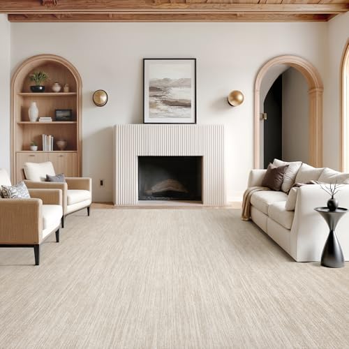 Image of Valenrug Washable Rug 6x9 - Stain Resistant 6x9 Area Rugs for Living Room, Non Slip Backing Rugs for Bedroom, Folable Gradient Printed Machine Washable Area Rug (6'x9', Brown)