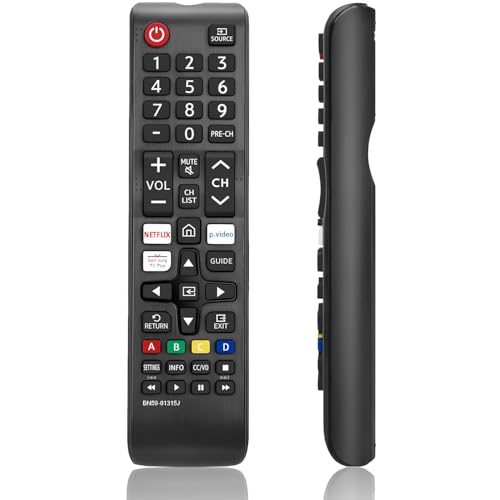 Universal Remote Control BN59-01315J Replacement for Samsung TVs, Compatible for All Samsung LCD LED QLED 4K 8K UHD 3D HDTV HDR Curved Crystal Smart TVs