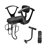 TWSOUL Rear Bicycle Seat for Child, Back Mounted Kids Carrier Bicycle Seat, Cushion and Backrest...