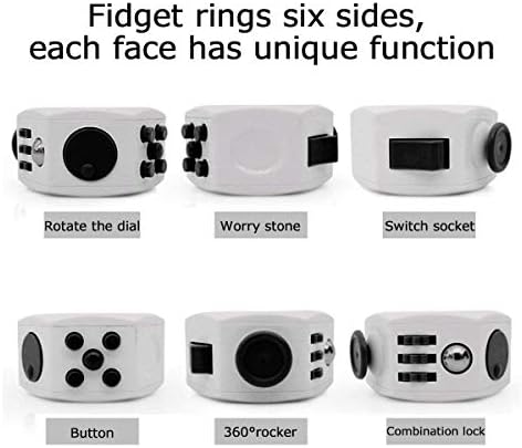 Black Chemstar Fidget Toy Decompression Ring Anxiety Cube Toy Relieves Stress And Anxiety And Relax For Children And Adults Black Buy Online At Best Price In Uae Amazon Ae