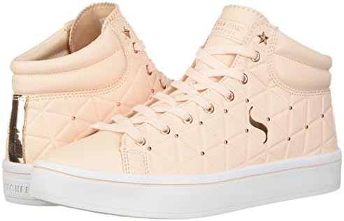 Skechers Women's Hi-Lite-Triangle De-Boss Sneaker, Light Pink, 7 M US | Image 7