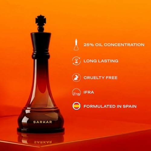 Image of Sarkar Regal Perfume for Men & Women | Long Lasting Fragrance | Oud, Saffron & Amber | Luxury Fragrance For Special Occasions | 25% Concentration | Premium Eau De Parfum 100ml