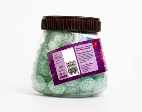 Image of CandyVille Frootfab Blueberry Candy Jar (400 Grams) | Fruit Flavoured Candy