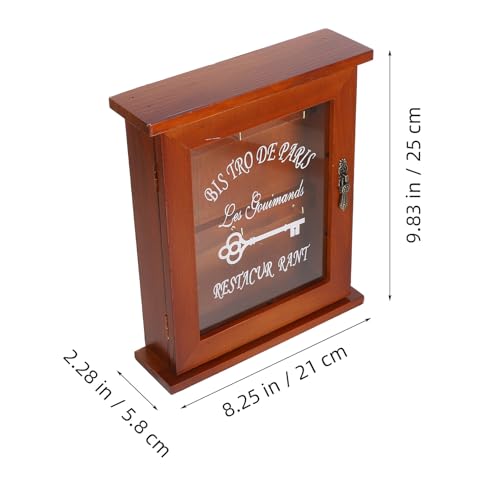 Caja de llaves de pared fácil de colgar con diseño elegante 3