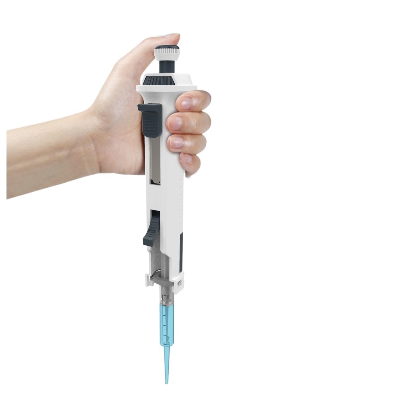 equipo de laboratorio Puntas/tubos de pipeta continua reemplazables for puntas/tubos de dispensador continuo de 0,5/1,25/2,5/5/12,5/25/50 ml(25ml(100pcs))