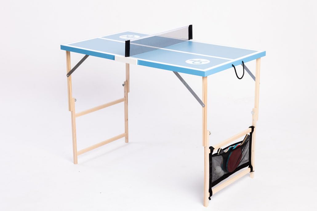 Mini Tischtennisplatte inkl Netz | Qualitätsprodukt Made in Austria | Tischtennistisch | Ping Pong | klappbar | leicht transportierbar | Indoor | Outdoor | Party | Kinder | Erwachsene
