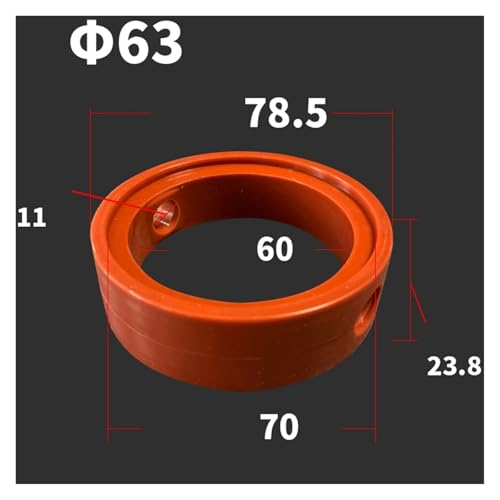 Joint en silicone vanne papillon DN32 bague étanchéité argent haute qualité - 3