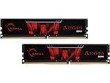  G.Skill Aegis 32 Go (2 x 16 Go) DDR4 2400 MHz CL17 - Kit Dual Channel 2 barrettes de RAM DDR4 PC4-19200 - F4-2400C17D-32GIS (garantie à vie par G.Skill) ( Catégorie : Mémoire PC )