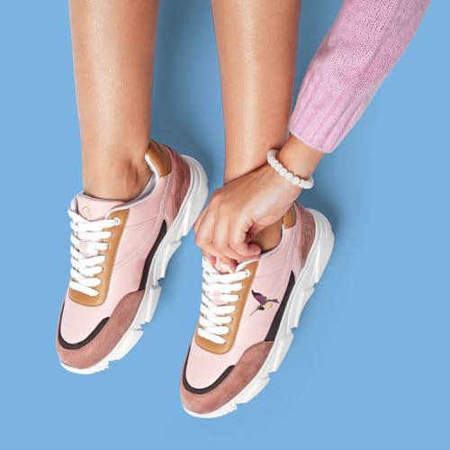 Image of SOLETHREADS Birdie Printed Sneaker for Women| Fashionable |Lightweight| Comfortable | Trendy | Lace-up | Cushioned Insole | Premium Casual Shoes for Women