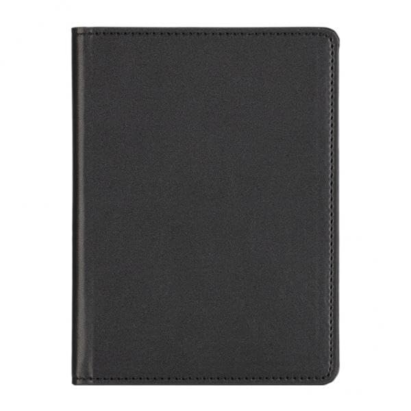 3Xportable Passport Cover Simple Men Women Protective Leather Wallet Black | Mens Accessories | ID & Document Holders-image-35