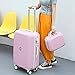 Produktbild HLXB Leichtgewicht Gepäck Hartschale Kofferset, Reisekoffer Trolley für Studenten und Teenager-Mädchen mit 14.5cm Beautycase, mehrfarbige Optionen