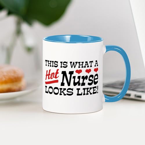 Taza de Cerámica 11 oz CafePress Hot Nurse miniatura 4