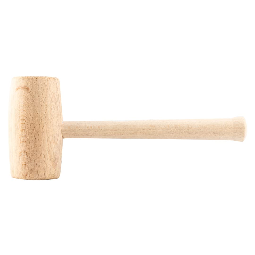 TOPEX Wooden hammer with round head, 70mm