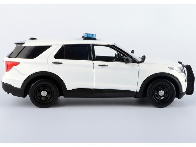 Motormax 1:24 Scale 2022 Explorer Police Interceptor Utility miniatura 3