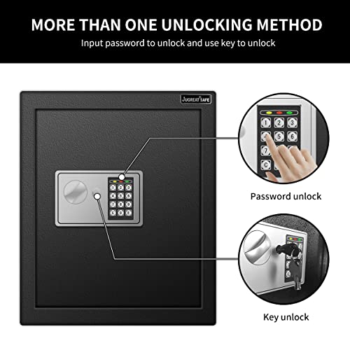 Jugreat JU-SAFE-WALL 80 Keys Cabinet With Sensor Light,Electronic Key Safe,Pin Code Keyless Storage Box thumb #1