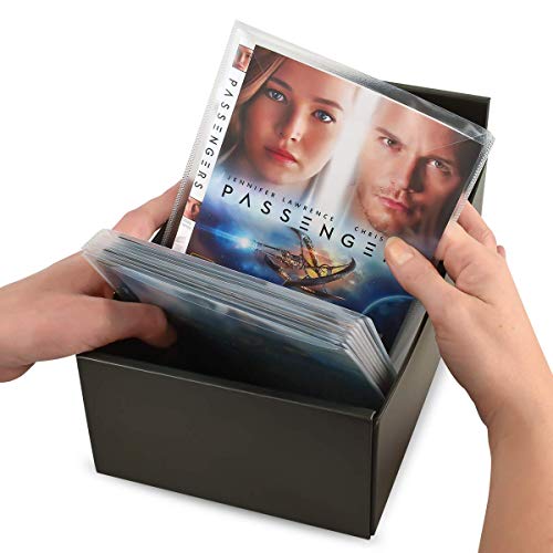 Tarifold Storage Box For Dvd Storage, Cd Storage, Blu-Ray Storage And Xbox Video Games, Black (10290) #TOP5