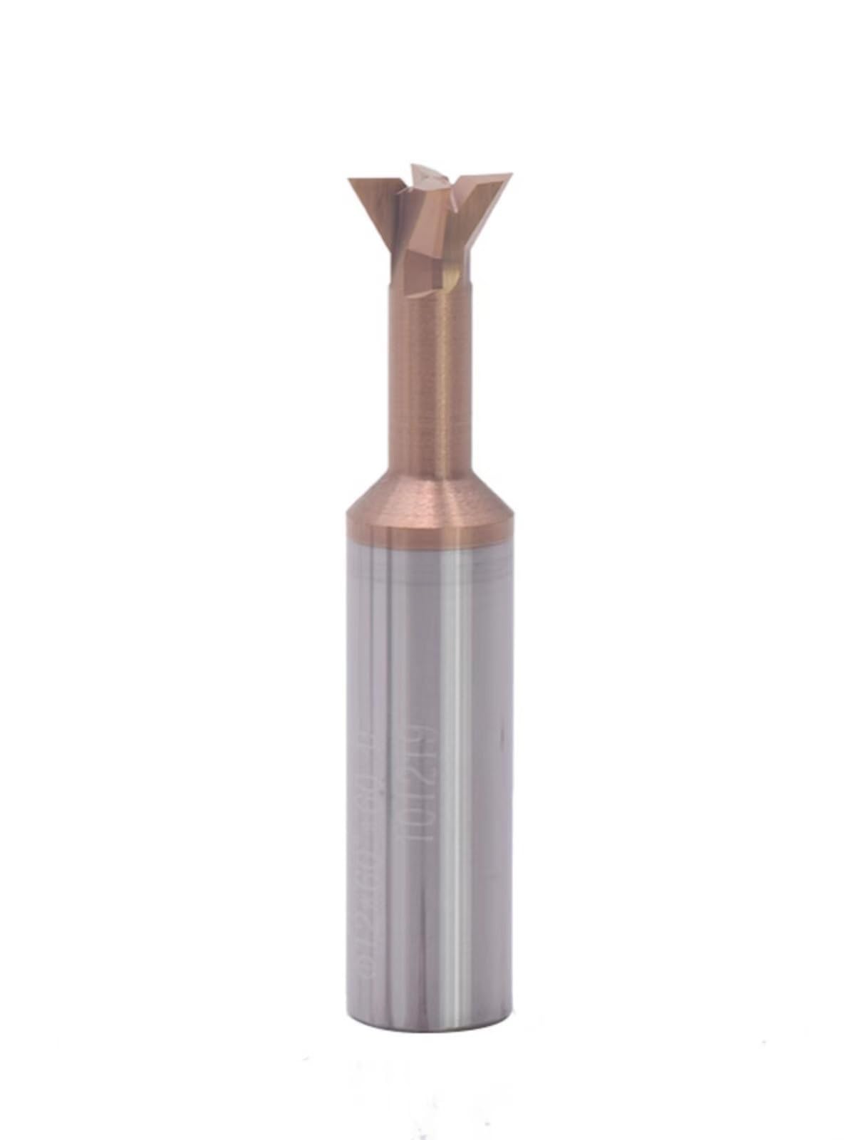 Hartmetall-Schwalbenschwanzfräser, 45, 60, 75 Grad, CNC-Werkzeug, 3–20 mm, Wolframstahl-Bearbeitungswerkzeug, Schlitzfräser, Schneidwerkzeug, Metallbearbeitungs-Schaftfräser(75 degree,COATED-3MM)