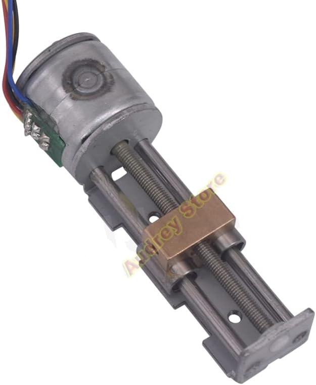 5V-9V Mini 20mm 2-phase 4-wire screw rod Linear bearing stepping slide Stepper motor