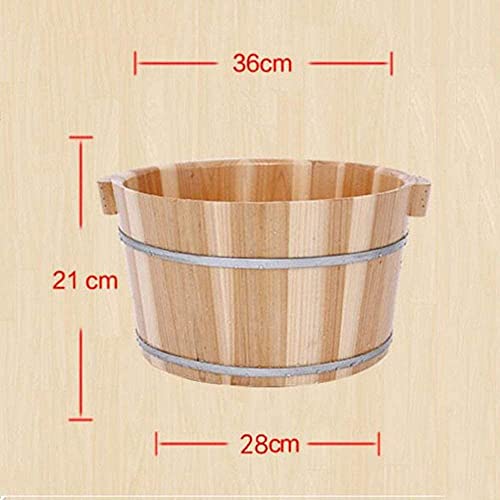 Spa de pies de madera para baño y pedicure miniatura 2