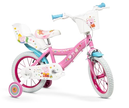 Bicicleta 14 Peppa Pig Rosa
