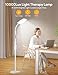 MediAcous Light Lamp 10000 Lux, Sun Light Lamp UV-Free with 5 Color Temperature & 5 Brightness Levels & Timer, Bright Light Floor lamp, Full Spectrum Daylight Lamp for Home,Office