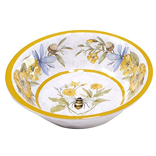 Certified International 92525 Bee Sweet 12 Piece Melamine Dinnerware Set thumb #3