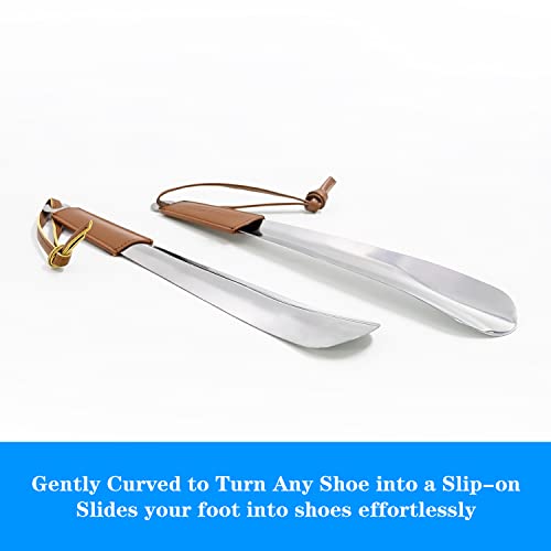 Charmount Metal Shoe Horn - 12 Inch Long Shoe Horns For Senior thumb #5