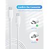 65W Fast Type C Charger Fit for Samsung Galaxy Book Pro, Pro 360 and More Replacements with USB C Connector, Foldable, Compact, Detachable 7.5ft Cable