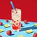 YULU FOODS Strawberry Popping Boba Pearls – Bursting Fruit Bubble Balls – 20 Pack Single-Serve Snacks – Ready to Eat, Less Mess Than Tub Boba, Kids Love It