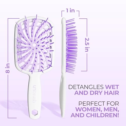 image for FHI Heat UNbrush Plus — Curly Hair Brush for Gentle & Effective Deta