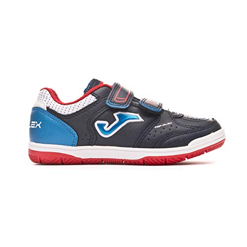 Joma Top Flex Niño (v.), Zapatilla de fútbol Sala, Navy-Blue, Talla 32 (32 EU)