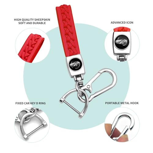 Image of Creativity For BMW X5 Key cover and Key chain accessories (Red set) | Advanced soft TPU key Case Suitable for BMW 2023-2026 New 5 7 Series iX XM IX3 i7 X1 X5 X6 X7 key