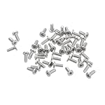 sourcing map – sourcing map M1.2-0.25 x 3mm Phillips Flachkopfschrauben 100