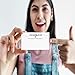 MOKTREGD 200 Pack Blank Coupon Cards White, 3.5