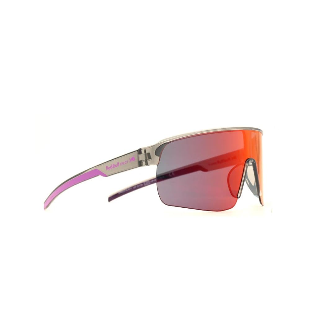 Red Bull Spect Dakota-011 Graue Mono-Sonnenbrille, polarisiert und UV-Schutz, Unisex