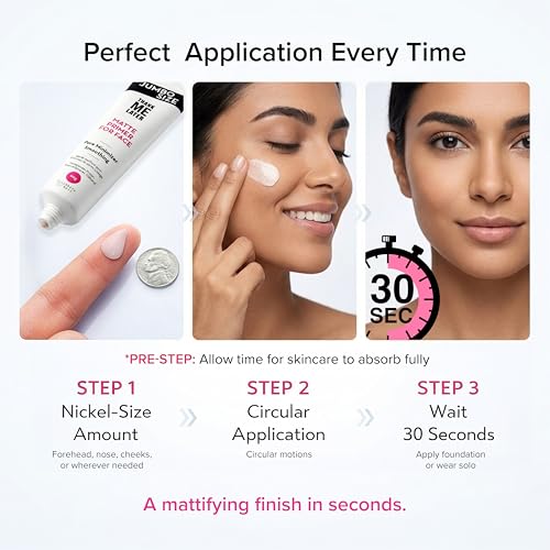 Image of Elizabeth Mott Thank Me Later Pore Minimizer Face Primer, Jumbo Size 60g | K-Beauty Pore Minimizing and Smoothing Makeup Primer, Long-Wearing Makeup, Soft-Matte Finish, Jumbo 2X Size, Cruelty-Free