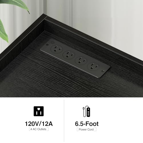 Rolanstar FC008-WBK100-RR File Cabinet With Charging Station thumb #3