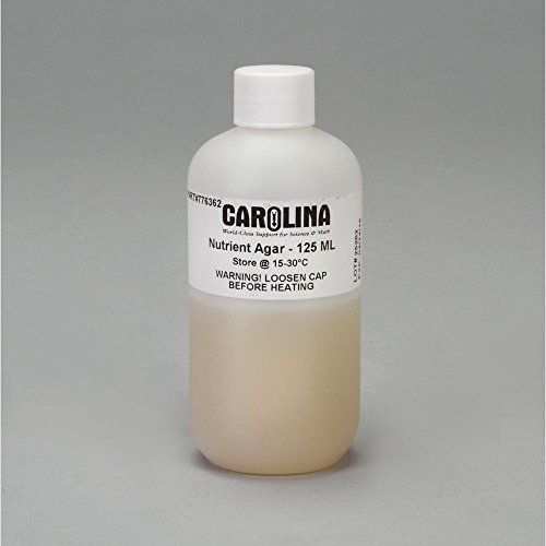 Nutrient Agar, Prepared Media Bottle,125 mL, Plastic Bottle
