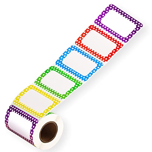 Methdic 5 Colors Name Tags Stickers 400 Labels Star Style For Office, Meeting, School, Teachers And Mailing… #TOP3