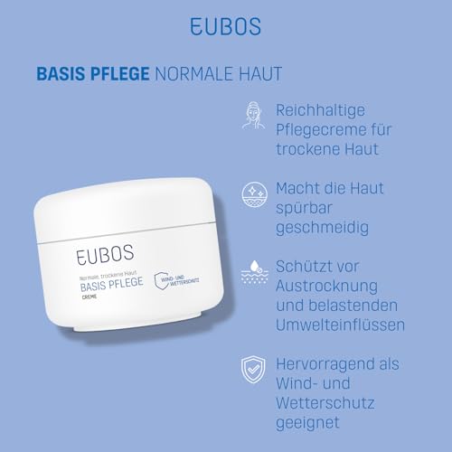 Wind- und Wettercreme Eubos Basis Pflege für normale und trockene Haut