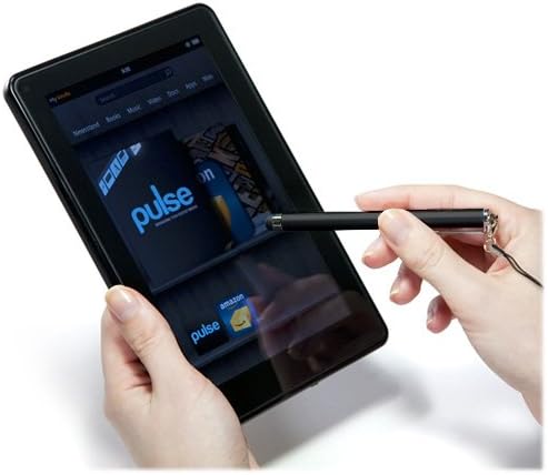 Miniatura 7 de BoxWave Lápiz capacitivo compatible con Panasonic Toughpad FZ-G1, lápiz capacitivo (paquete de 2), lápiz capacitivo, paquete múltiple, color negro